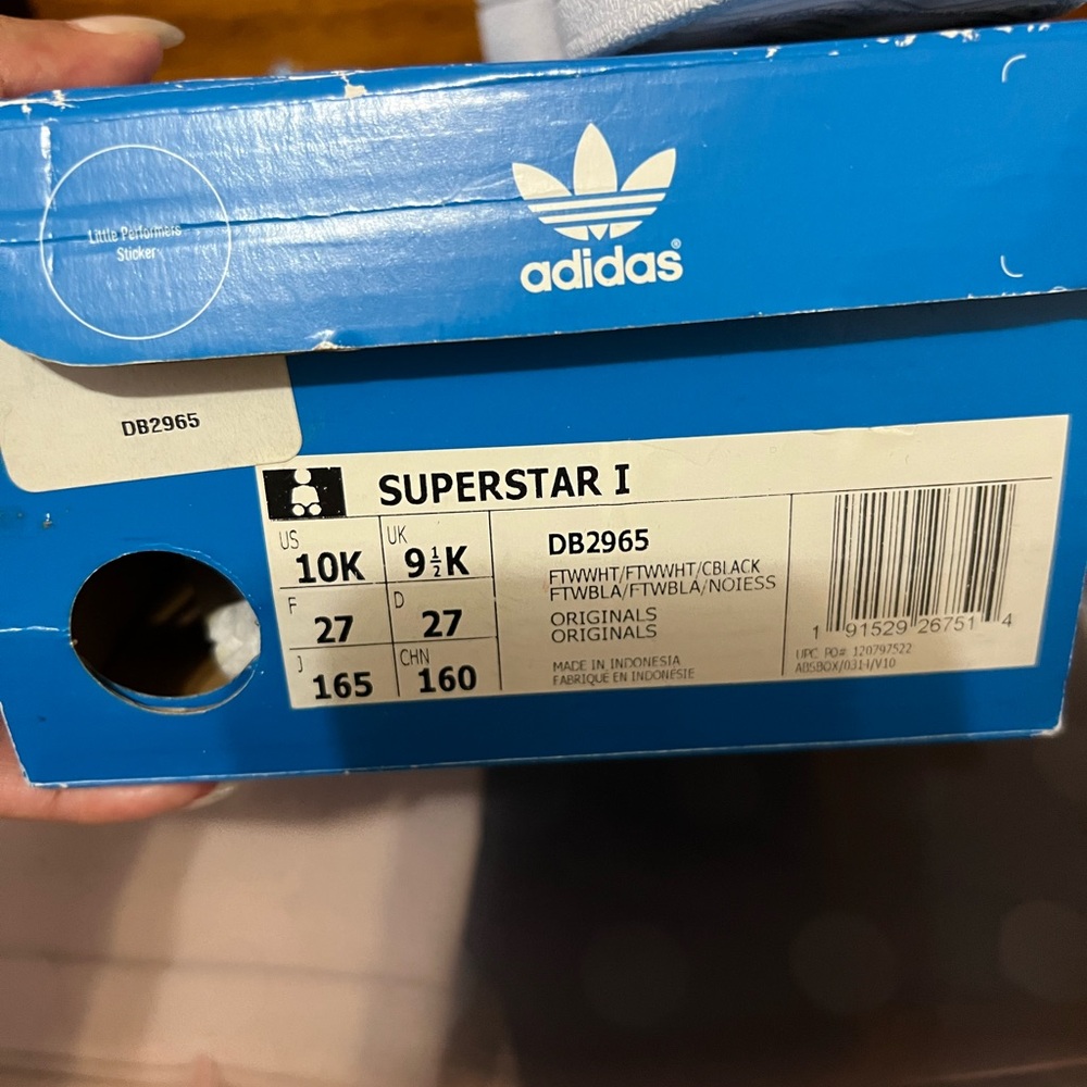 Kids adidas superstar